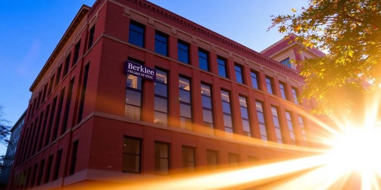 Berklee College of Music building exterior.