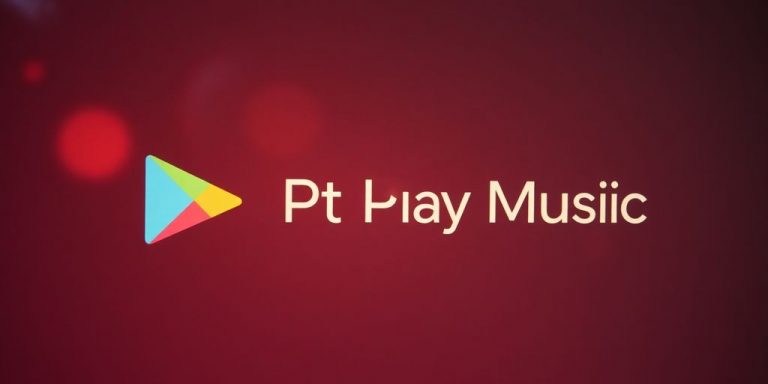 Google Play Music logo fading out.
