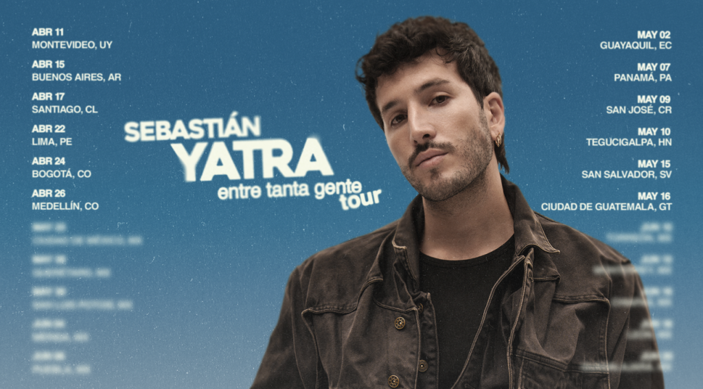 Sebastián Yatra tour listings