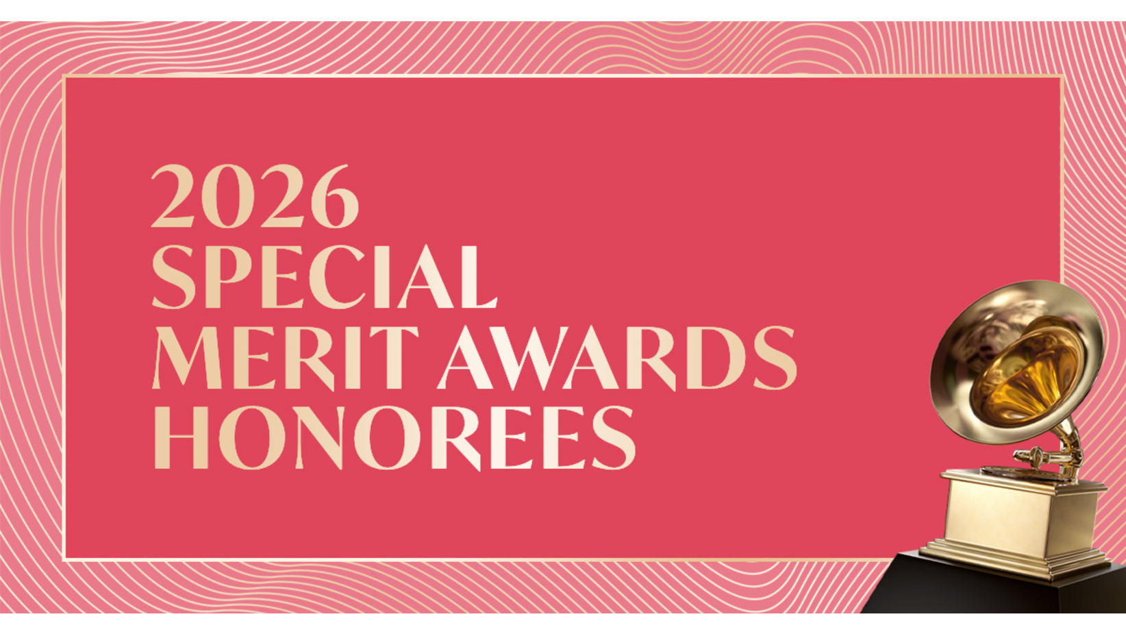 Music Legends to be Honored at 2026 Special Merit Awards